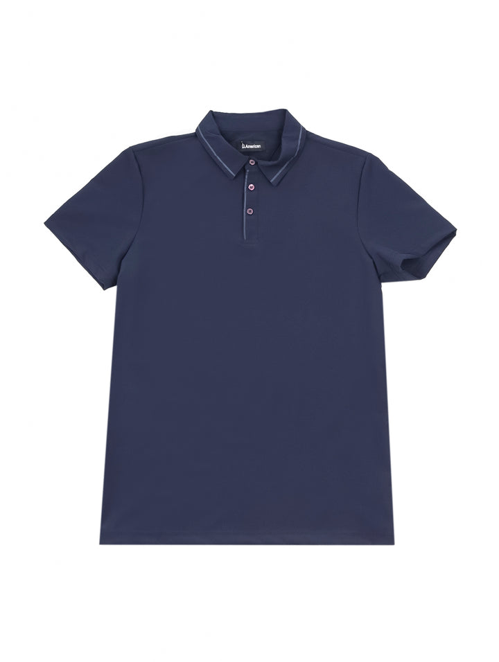 Playera Polo G.American Azul Marino para Hombre