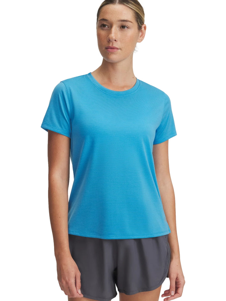 Playera Under Armour UA Launch Azul para Mujer