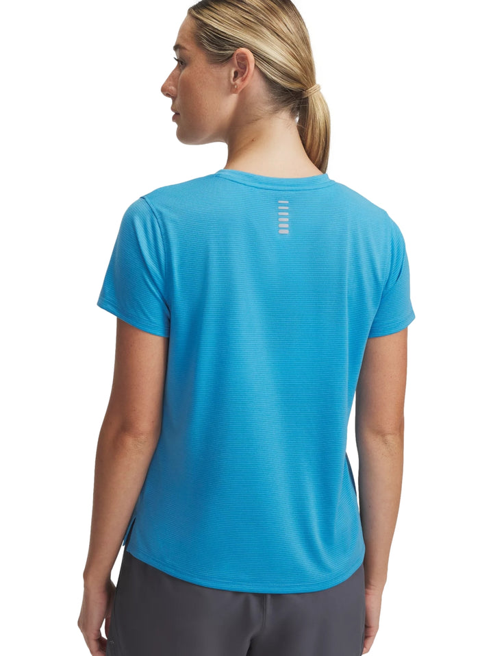 Playera Under Armour UA Launch Azul para Mujer