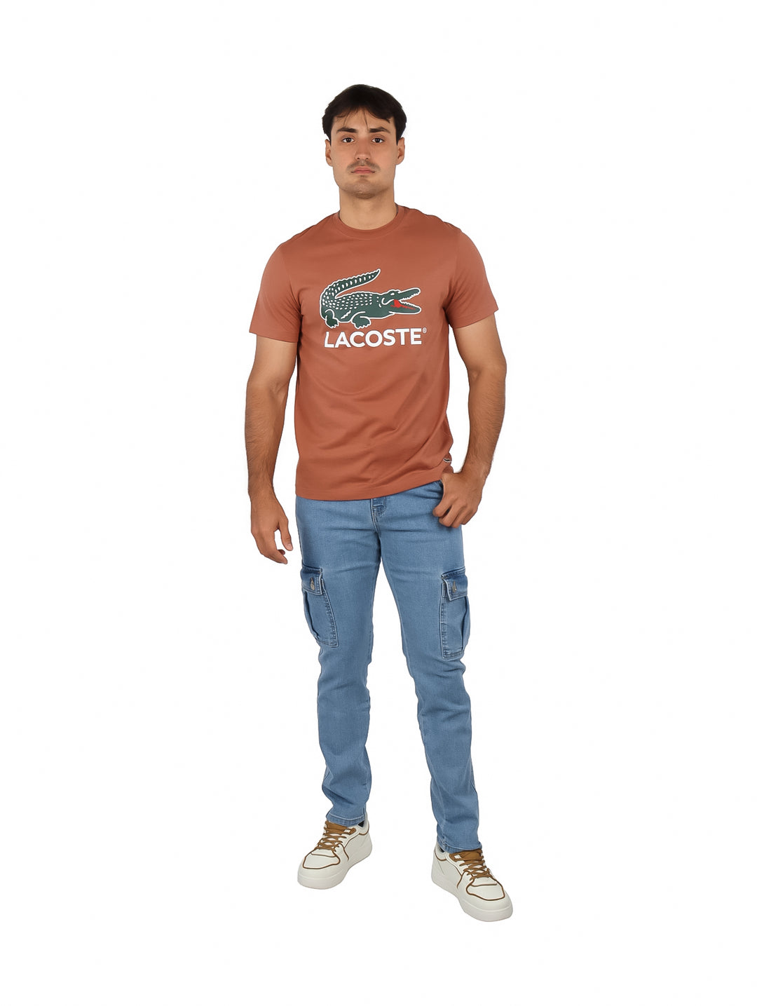 Playera Lacoste Color Piste para Hombre