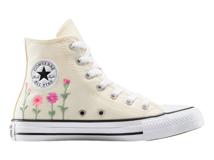 Tenis Converse Chuck Taylor All Star Florals Beige para Niña