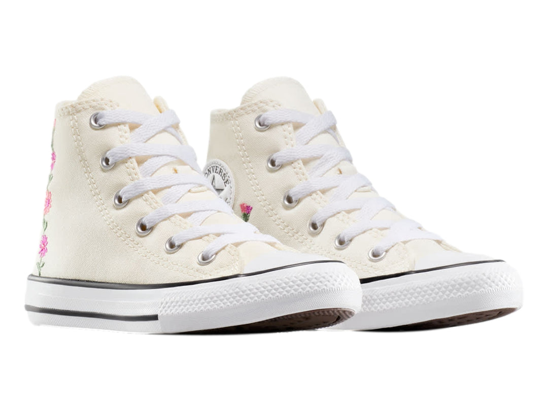 Tenis Converse Chuck Taylor All Star Florals Beige para Niña