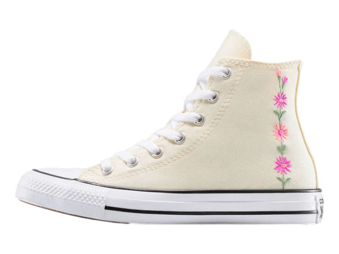 Tenis Converse Chuck Taylor All Star Florals Beige para Niña