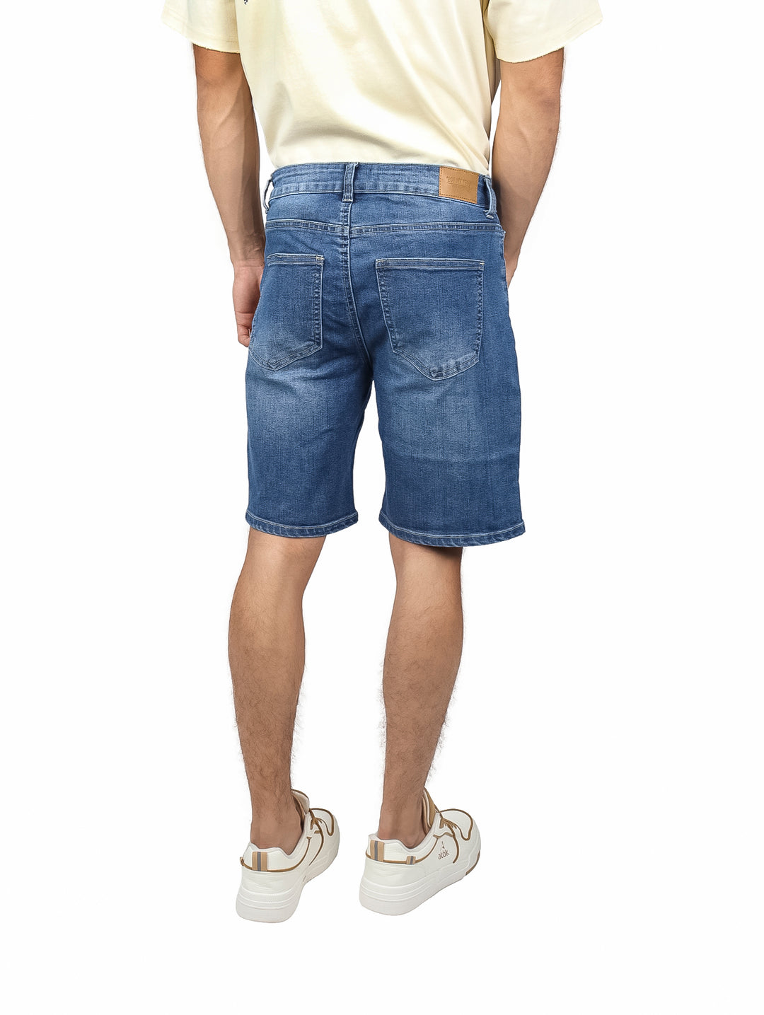 Bermuda de Mezclilla Eco Jeans Azul Medio para Hombre