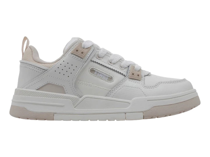 Tenis K-Swiss Barnat Blanco y Beige para Mujer