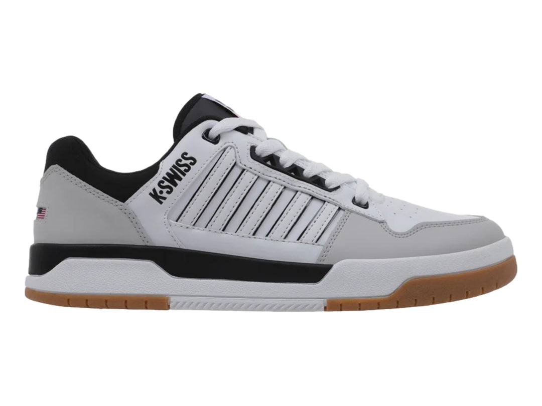 Tenis K-Swiss Bamfort Blanco y Negro para Hombre