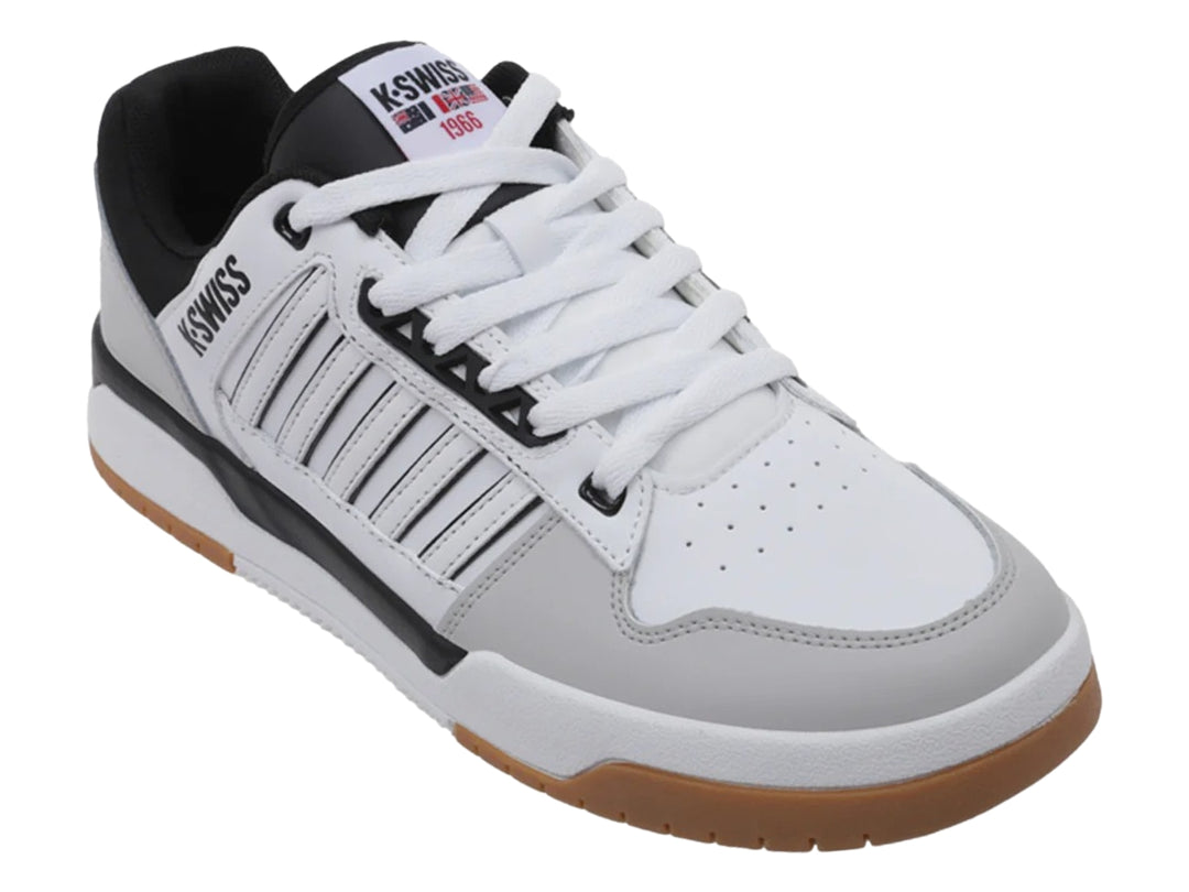 Tenis K-Swiss Bamfort Blanco y Negro para Hombre