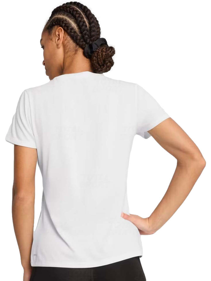 Playera PUMA Tad Essential Logo Blanco para Mujer