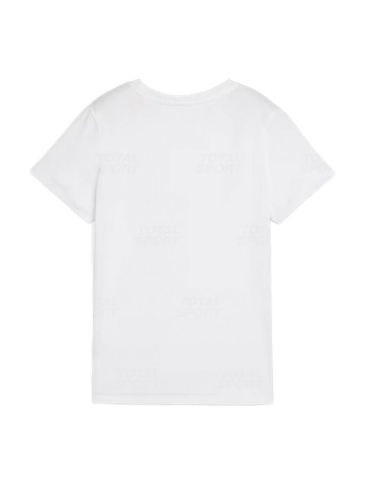 Playera PUMA Tad Essential Logo Blanco para Mujer