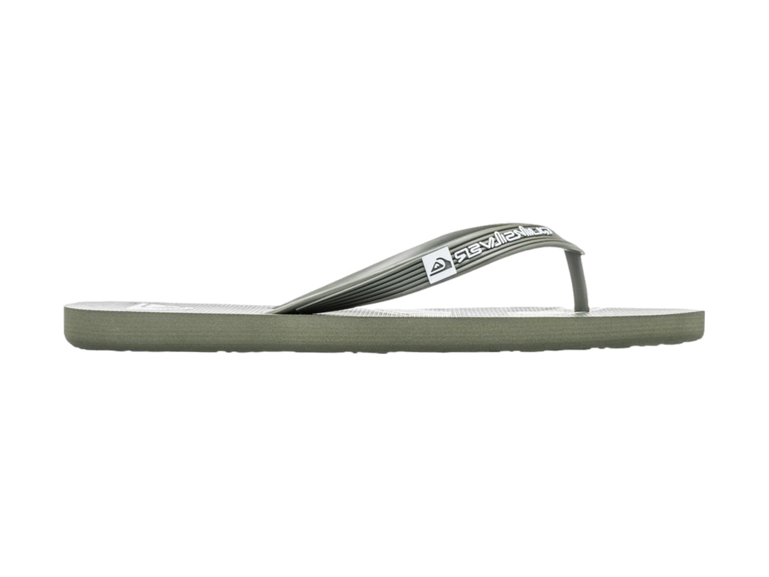 Sandalias Quiksilver Java Art Color Verde Oliva para Hombre