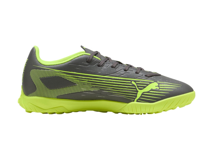 Tenis de Fútbol PUMA Ultra 5 Play TT Plata y Amarillo para Hombre