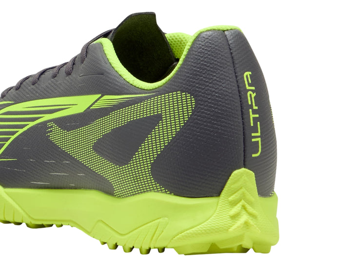 Tenis de Fútbol PUMA Ultra 5 Play TT Plata y Amarillo para Hombre