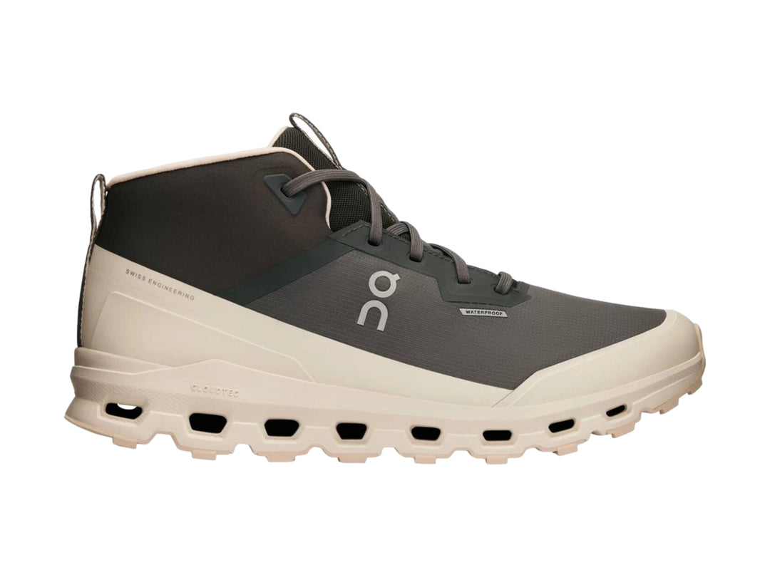 Tenis ON Cloudroam Waterproof Eclipse y Crema para Hombre