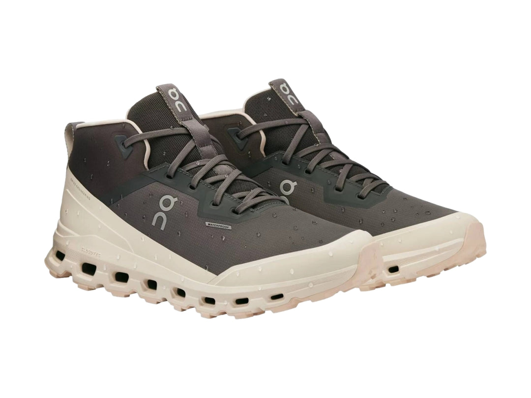 Tenis ON Cloudroam Waterproof Eclipse y Crema para Hombre