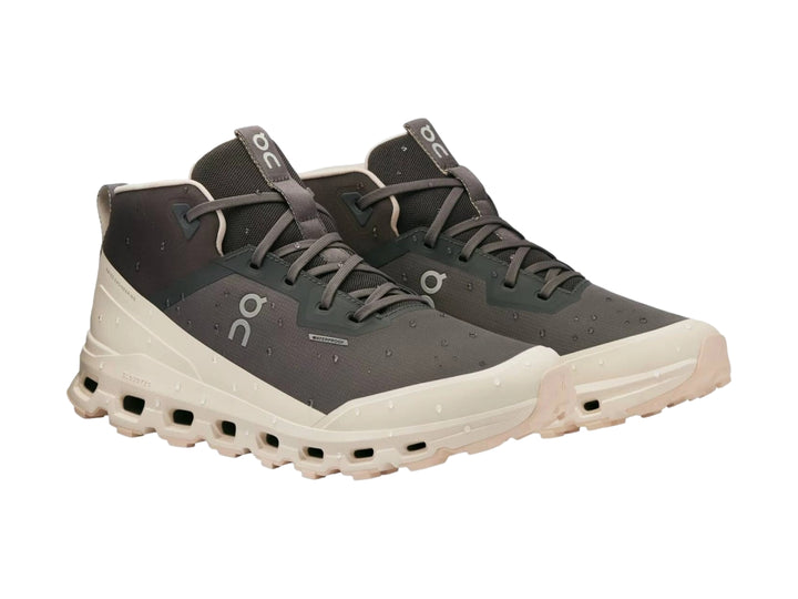 Tenis ON Cloudroam Waterproof Eclipse y Crema para Hombre