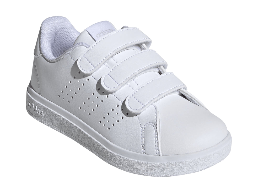 Tenis Adidas Advantage Base 2.0 Blancos para Niño