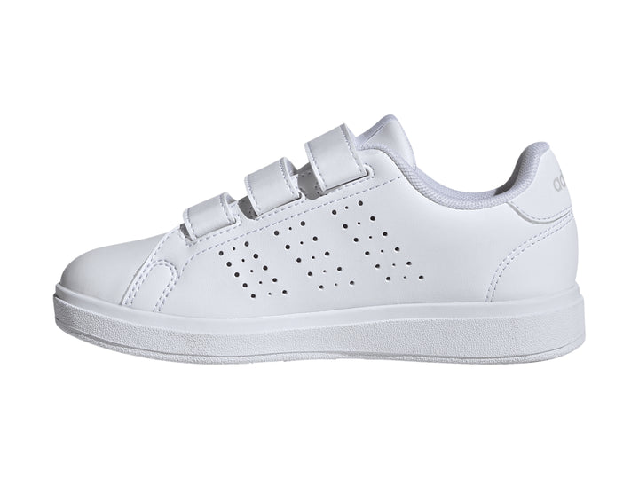 Tenis Adidas Advantage Base 2.0 Blancos para Niño