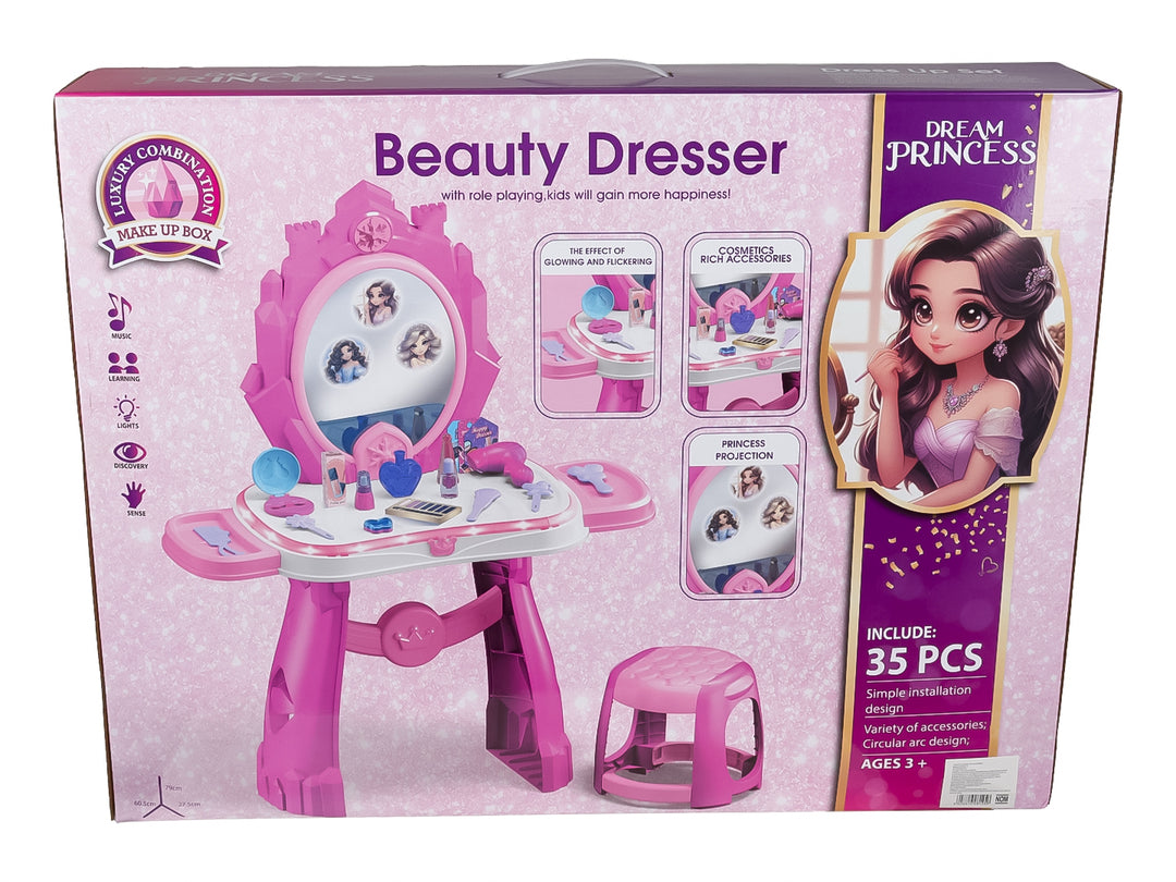 Tocador de Juguete Kelder Toys Rosa para Nina