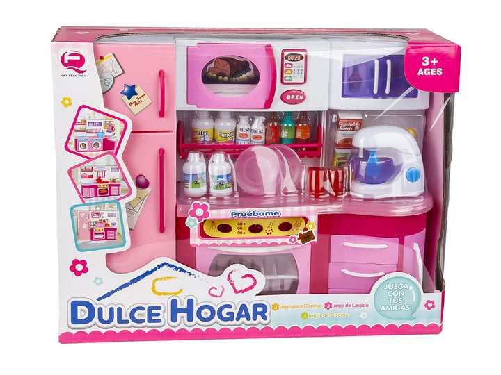 Juego de Cocina Kelder Toys Rosa