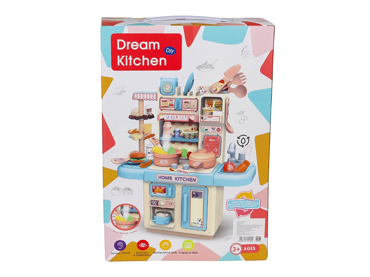 Set de Cocina Kelder Toys Rosa y Azul para Nino y Nina