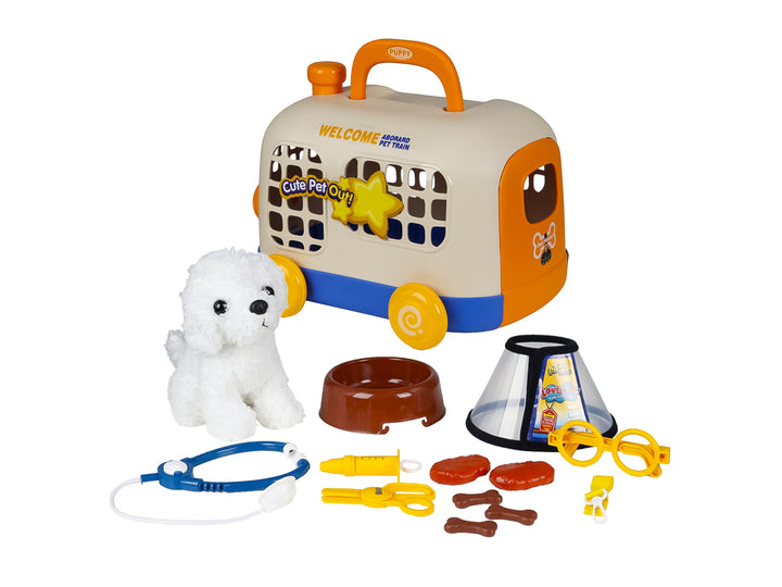 Mascota de Juguete con Accesorios Kelder Toys Blanco y Café