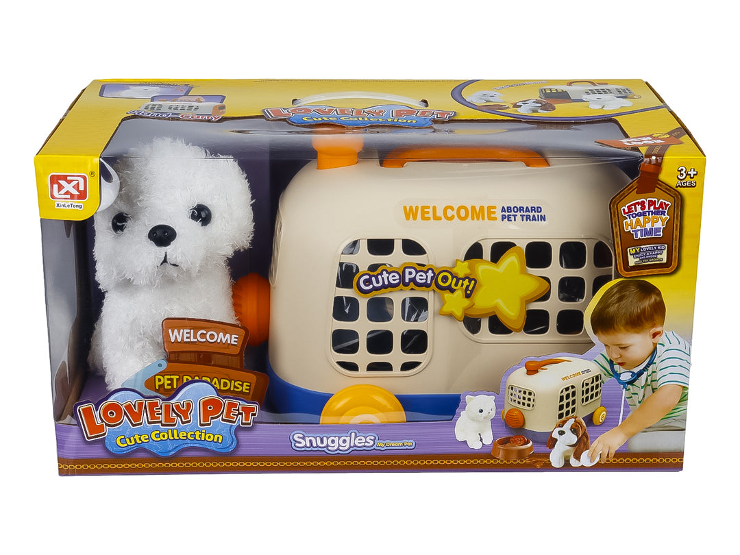 Mascota de Juguete con Accesorios Kelder Toys Blanco y Café