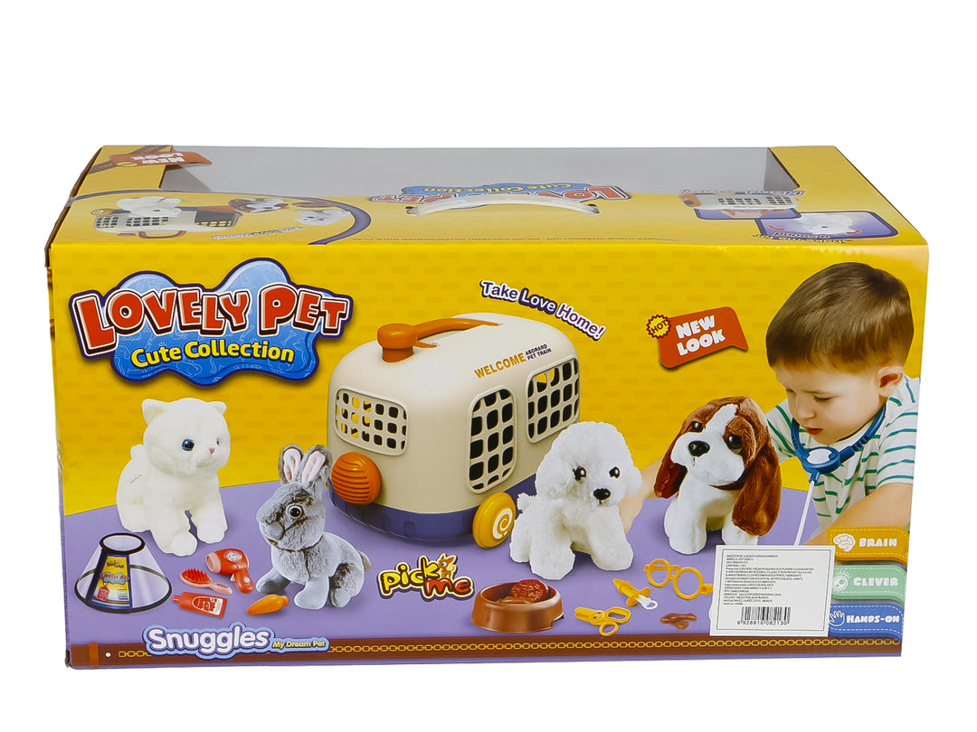 Mascota de Juguete con Accesorios Kelder Toys Blanco y Café