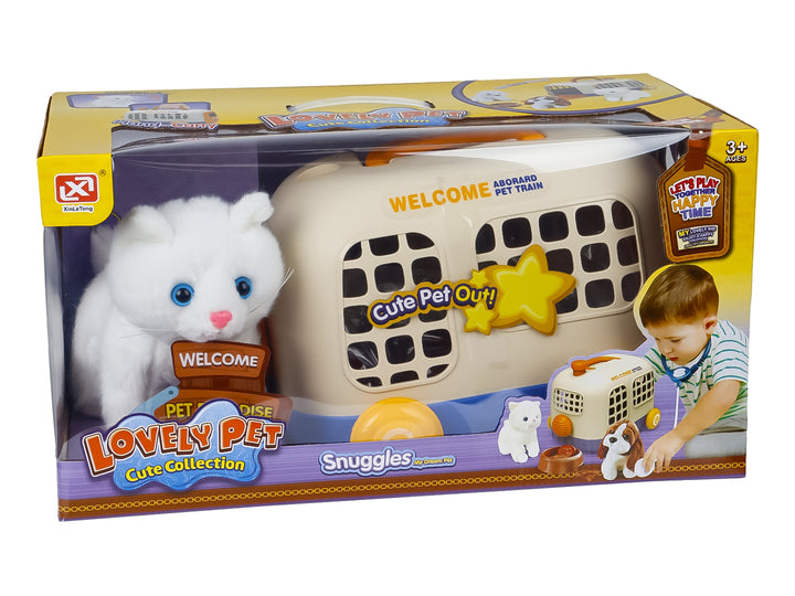 Set Mascota de Juguete Blanco con Accesorios Kelder Toys para Nino