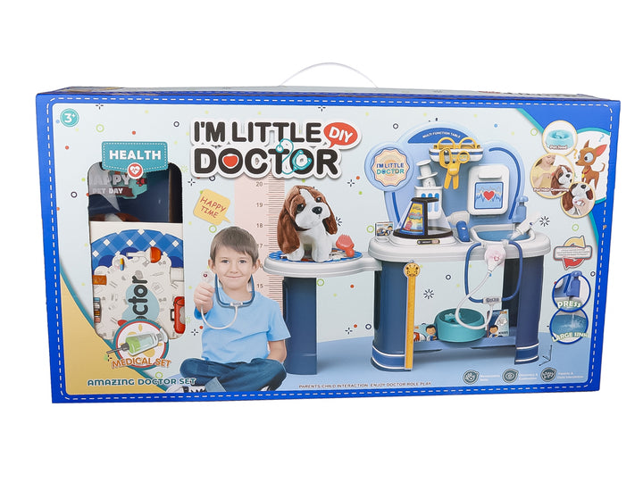 Set de Juego Veterinario Kelder Toys Azul para Nino