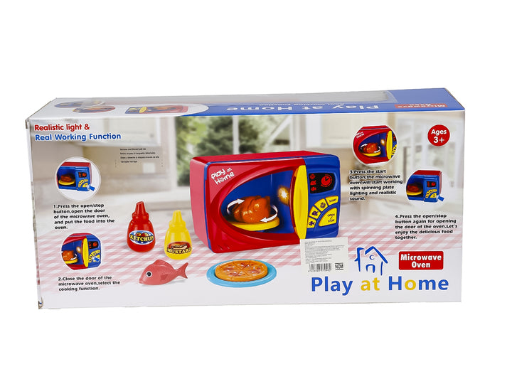 Kit Microondas de Juguete Kelder Toys Multicolor para Nino y Nina