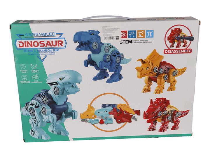 Kelder Toys Dinosaurios Armables Café Gris para Niño