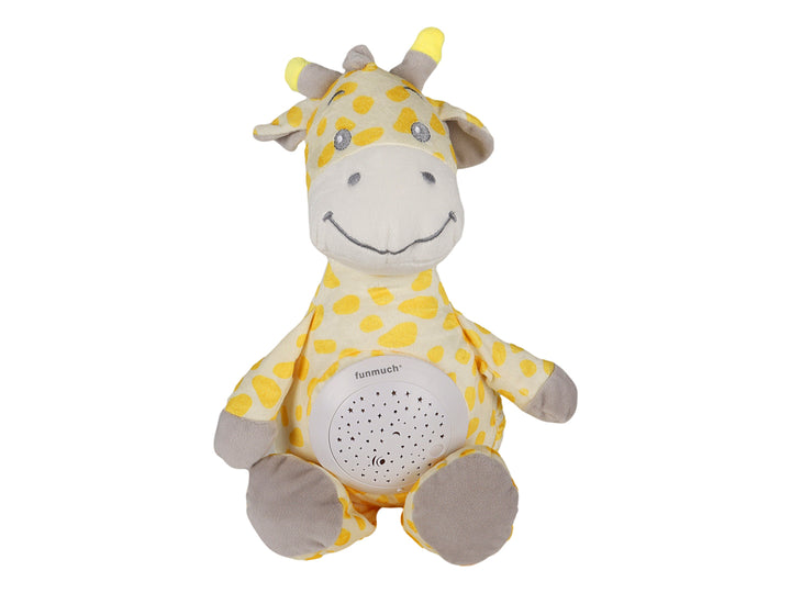 Peluche Proyector Jirafa Kelder Toys Amarillo y Gris