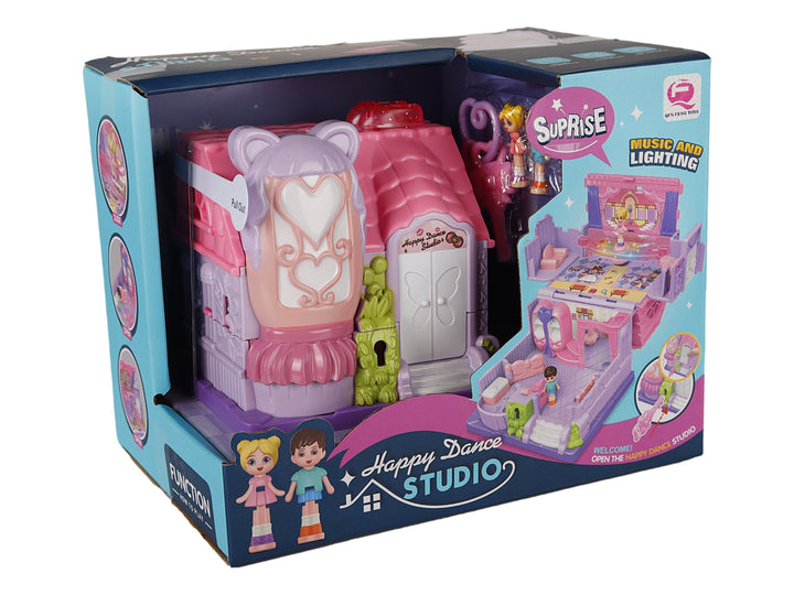 Set Casa de Juguete Kelder Toys Rosa y Lila para Nina