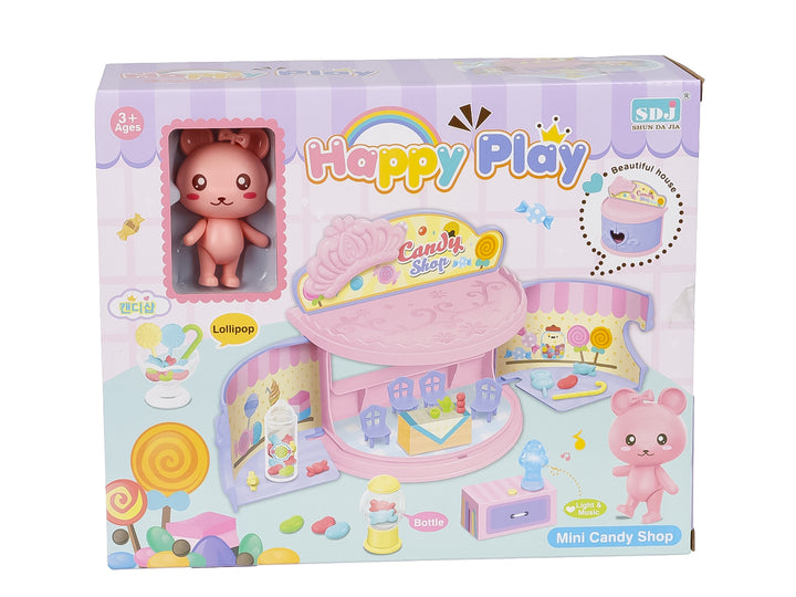 Set Tienda de Dulces Kelder Toys Rosa y Lila para Nina