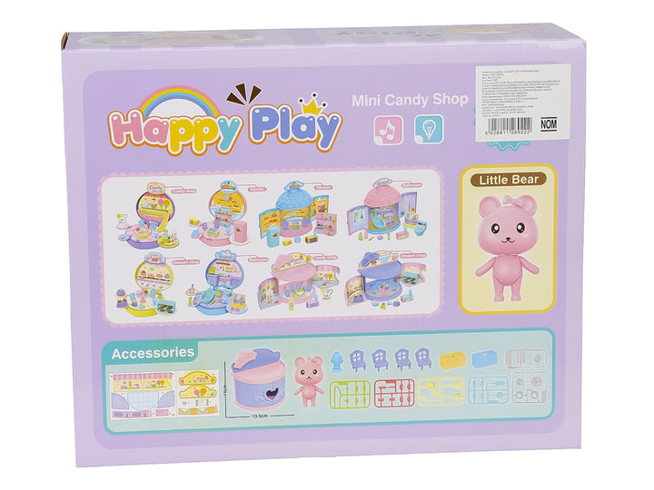 Set Tienda de Dulces Kelder Toys Rosa y Lila para Nina