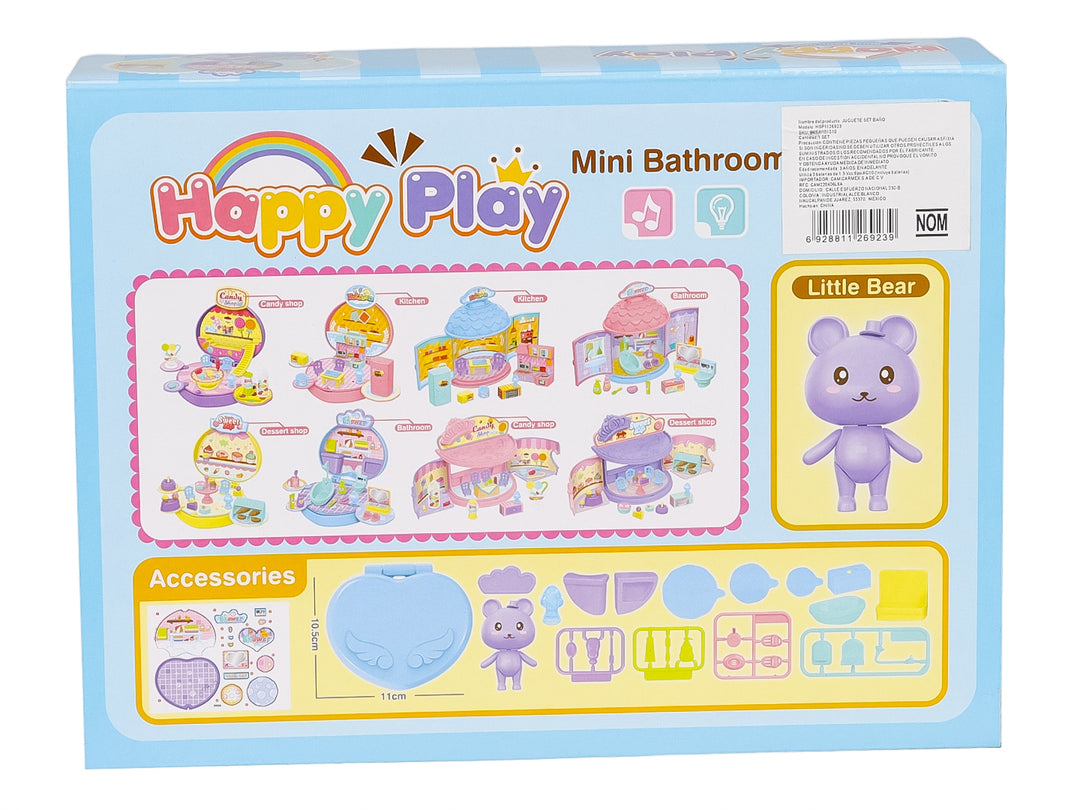 Set de Baño Kelder Toys Azul y Rosa para Nina