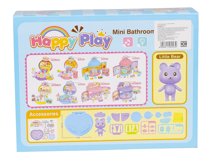 Set de Baño Kelder Toys Azul y Rosa para Nina
