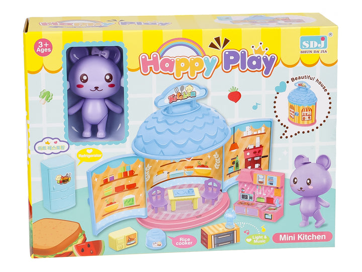 Set de Cocina Kelder Toys Azul y Amarillo Unisex