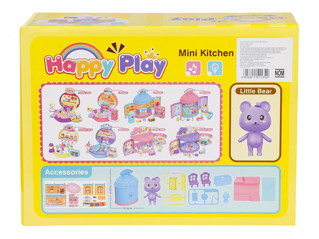 Set de Cocina Kelder Toys Azul y Amarillo Unisex