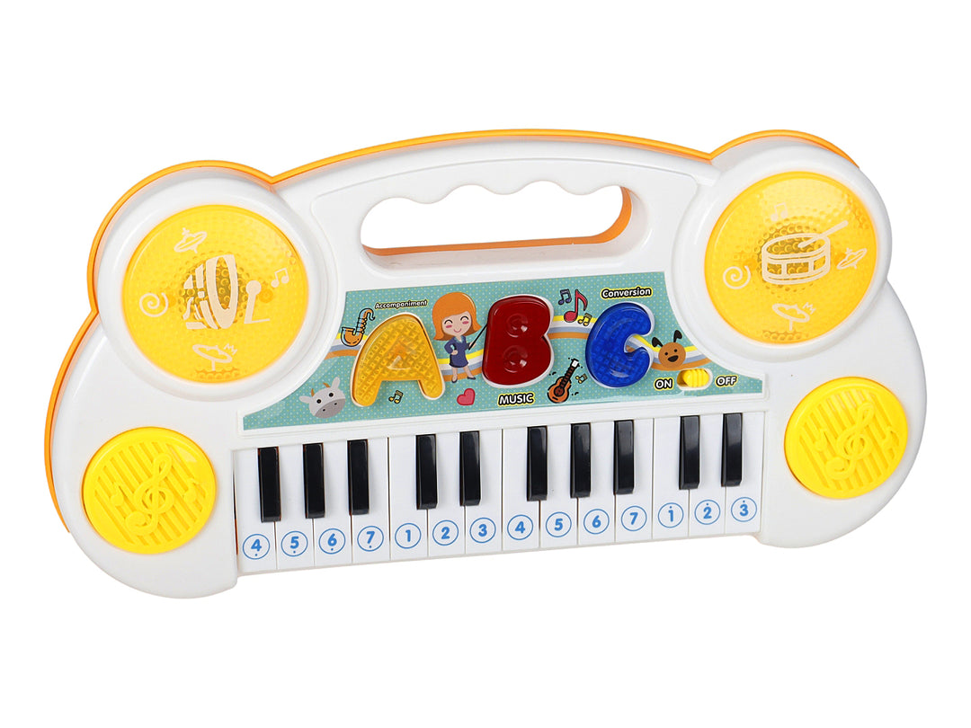 Piano Didáctico Kelder Toys Rosa y Blanco para Niña