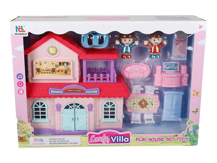 Set Casa de Juguete Kelder Toys Rosa para Nina