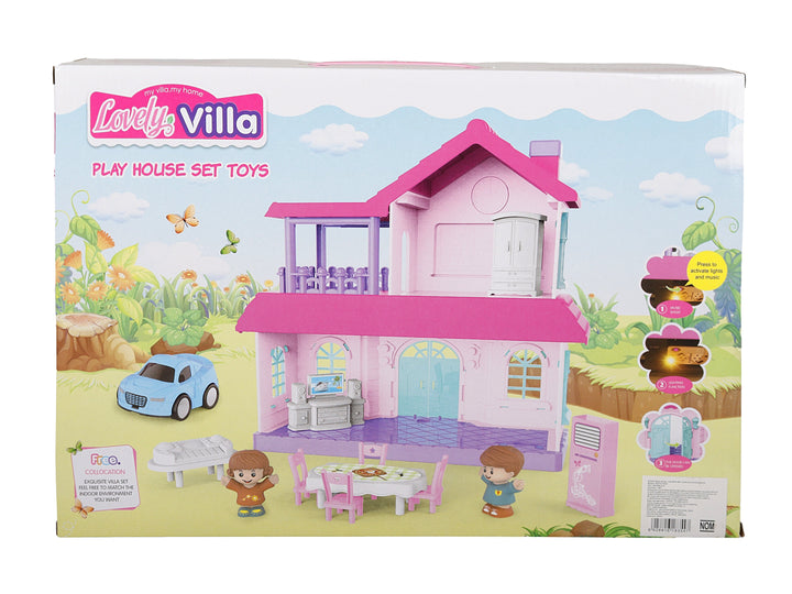 Set Casa de Juguete Kelder Toys Rosa para Nina