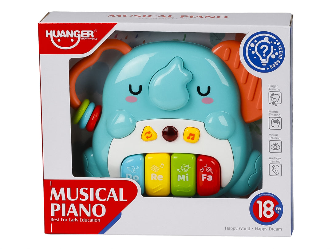 Piano Didáctico Kelder Toys Azul para Bebe