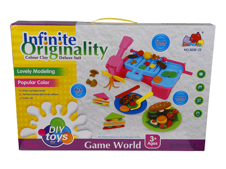 Masa Moldeable Kelder Toys Multicolor con Accesorios para Nino