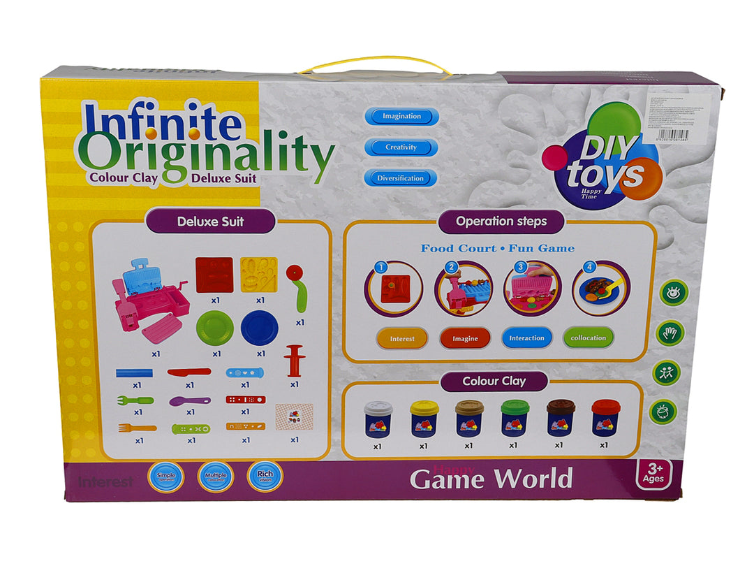 Masa Moldeable Kelder Toys Multicolor con Accesorios para Nino