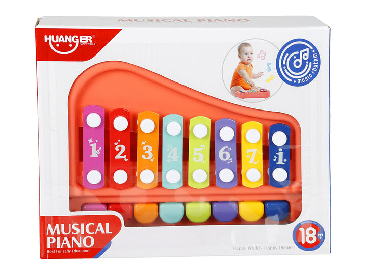 Piano Didáctico Kelder Toys Multicolor para Bebe