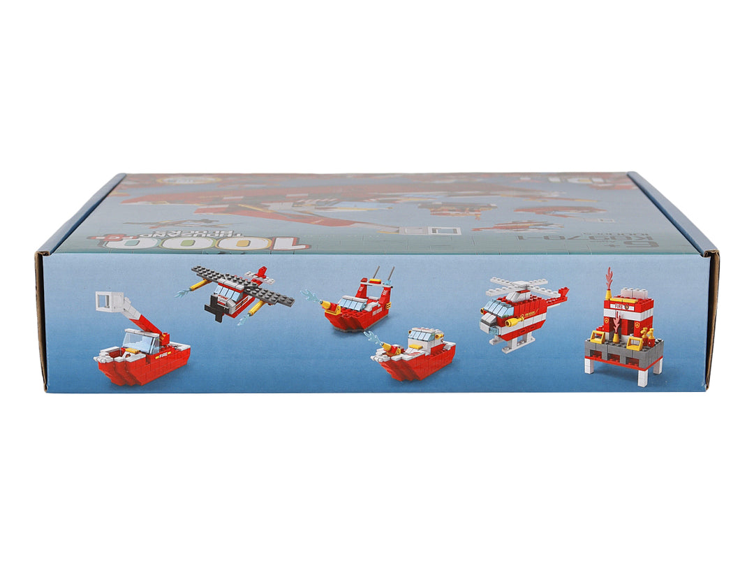 Kelder Toys Barco de Bloques Rojo para Nino