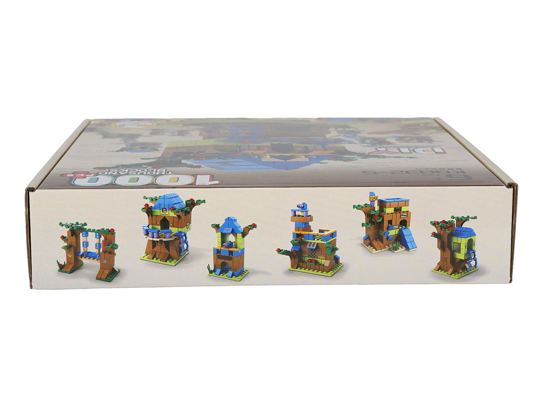 Casa del Árbol de Bloques Kelder Toys Multicolor para Nino
