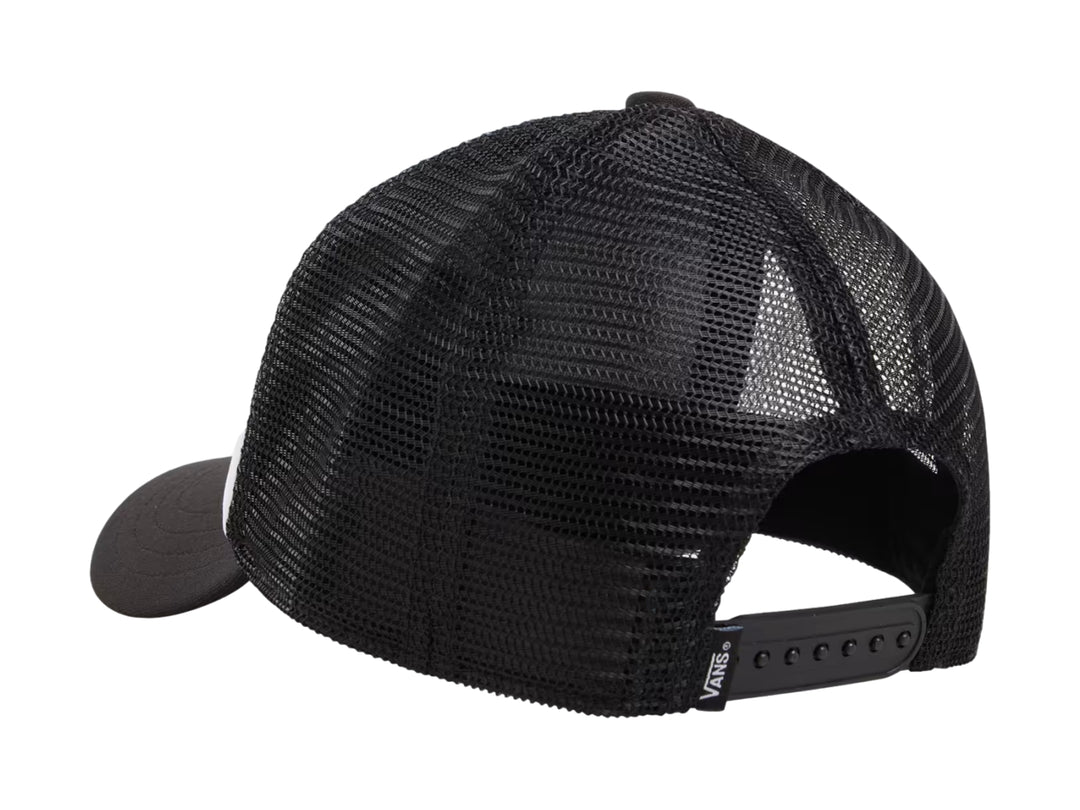 Gorra Vans Classic Patch Trucker Negro y Blanco para Niño