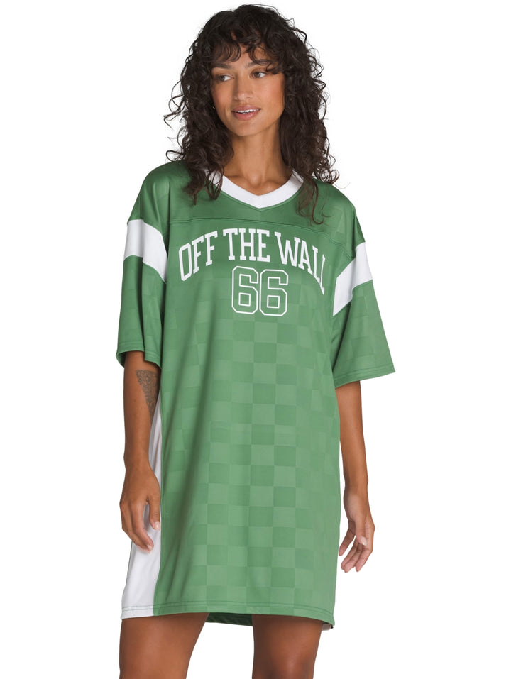 Vestido Vans Sixty Sixers Jersey Verde para Mujer